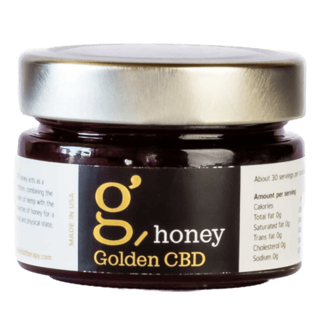 אריזת דבש סיבידי Golden CBD